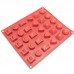 Freshware 30 Cavity Silicone Mold Pan FRWR1038